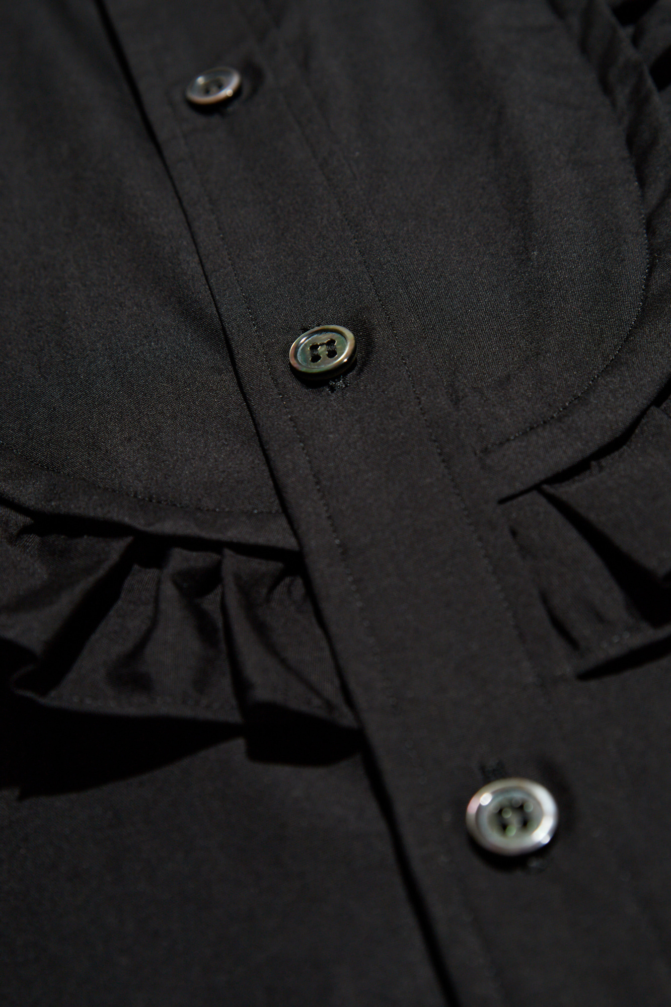 Comme des Garçons Black Shirt with jabot | Men's | Vitkac